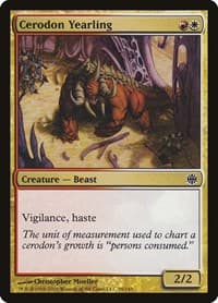 Cerodon Yearling - Alara Reborn - Magic: The Gathering card