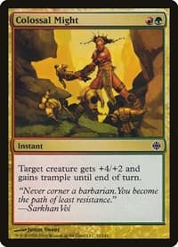 Colossal Might - Alara Reborn - Magic: The Gathering card