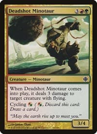 Deadshot Minotaur - Alara Reborn - Magic: The Gathering card