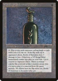 Bottle of Suleiman - Arabian Nights - Magic: The Gathering card