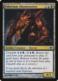 Etherium Abomination - Alara Reborn - Magic: The Gathering card