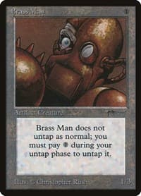 Brass Man - Arabian Nights - Magic: The Gathering card