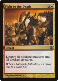 Fight to the Death - Alara Reborn - Magic: The Gathering card