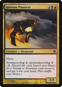 Igneous Pouncer - Alara Reborn - Magic: The Gathering card