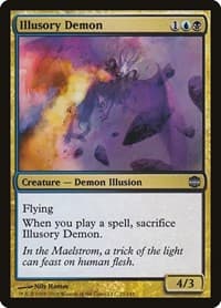 Illusory Demon - Alara Reborn - Magic: The Gathering card