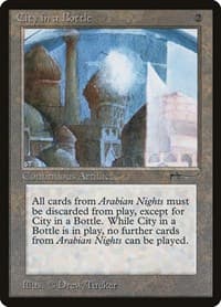 City in a Bottle - Arabian Nights - Magic: The Gathering card