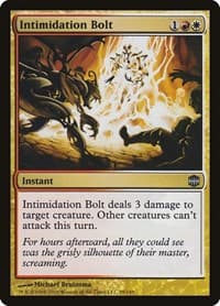 Intimidation Bolt - Alara Reborn - Magic: The Gathering card
