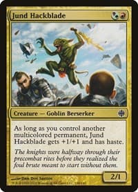 Jund Hackblade - Alara Reborn - Magic: The Gathering card