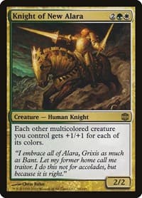 Knight of New Alara - Alara Reborn - Magic: The Gathering card