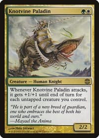 Knotvine Paladin - Alara Reborn - Magic: The Gathering card