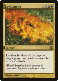 Lavalanche - Alara Reborn - Magic: The Gathering card