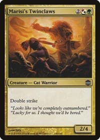 Marisi's Twinclaws - Alara Reborn - Magic: The Gathering card