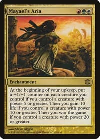 Mayael's Aria - Alara Reborn - Magic: The Gathering card
