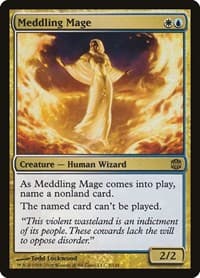 Meddling Mage - Alara Reborn - Magic: The Gathering card