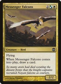 Messenger Falcons - Alara Reborn - Magic: The Gathering card