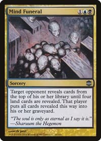 Mind Funeral - Alara Reborn - Magic: The Gathering card