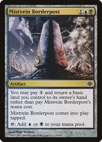 Mistvein Borderpost - Alara Reborn - Magic: The Gathering card