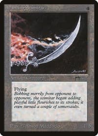 Dancing Scimitar - Arabian Nights - Magic: The Gathering card