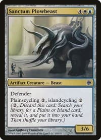 Sanctum Plowbeast - Alara Reborn - Magic: The Gathering card