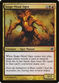 Singe-Mind Ogre - Alara Reborn - Magic: The Gathering card