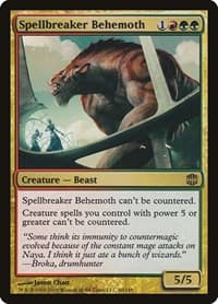 Spellbreaker Behemoth - Alara Reborn - Magic: The Gathering card
