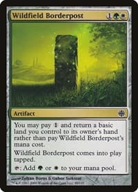 Wildfield Borderpost - Alara Reborn - Magic: The Gathering card