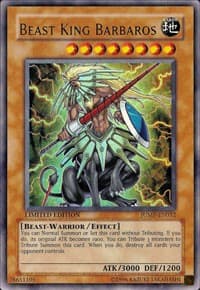 Beast King Barbaros - Shonen Jump Magazine Promos - YuGiOh card