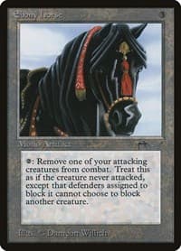 Ebony Horse - Arabian Nights - Magic: The Gathering card