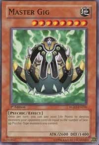 Master Gig - Raging Battle - YuGiOh card