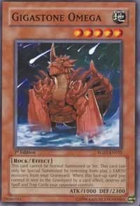 Gigastone Omega - Raging Battle - YuGiOh card