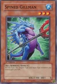 Spined Gillman - Raging Battle - YuGiOh card