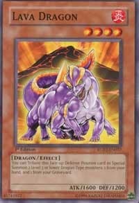 Lava Dragon - Raging Battle - YuGiOh card