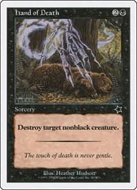 Hand of Death - Starter 1999 - Magic: The Gathering card