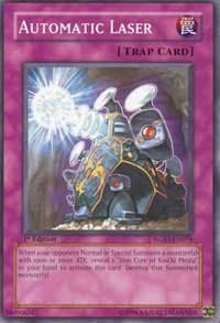 Automatic Laser - Raging Battle - YuGiOh card