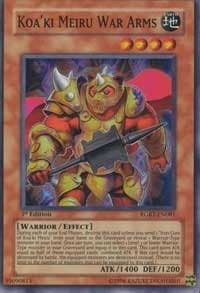 Koa'ki Meiru War Arms - Raging Battle - YuGiOh card