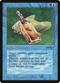 Fishliver Oil - Arabian Nights - Magic: The Gathering card