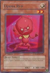 Ojama Red - Raging Battle - YuGiOh card