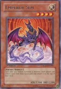 Emperor Sem - Raging Battle - YuGiOh card