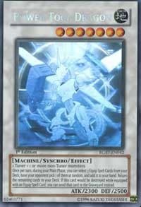 Power Tool Dragon (Ghost Rare) - Raging Battle - YuGiOh card