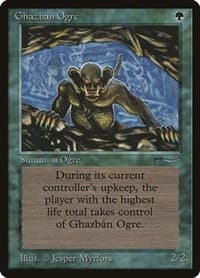 Ghazban Ogre - Arabian Nights - Magic: The Gathering card
