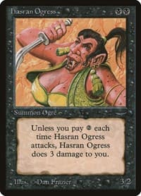 Hasran Ogress - Arabian Nights - Magic: The Gathering card