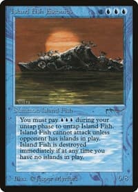 Island Fish Jasconius - Arabian Nights - Magic: The Gathering card