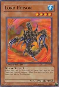 Lord Poison - Gold Series 2009 - YuGiOh card