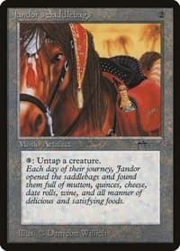 Jandor's Saddlebags - Arabian Nights - Magic: The Gathering card