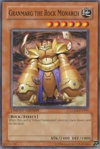 Granmarg the Rock Monarch - Gold Series 2009 - YuGiOh card
