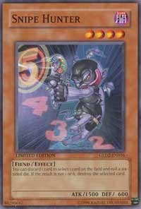 Snipe Hunter - Gold Series 2009 - YuGiOh card
