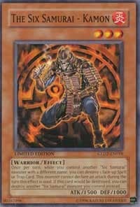 The Six Samurai - Kamon - Gold Series 2009 - YuGiOh card
