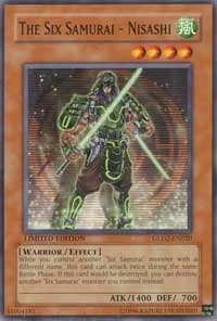 The Six Samurai - Nisashi - Gold Series 2009 - YuGiOh card
