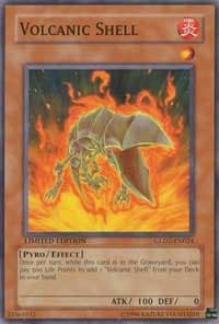 Volcanic Shell - Gold Series 2009 - YuGiOh card