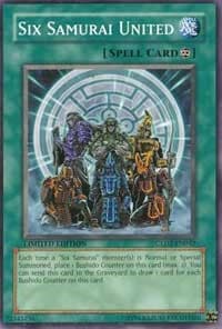 Six Samurai United - Gold Series 2009 - YuGiOh card